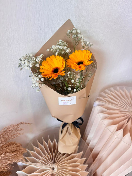 YELLOW GERBERA FRESH FLOWERS