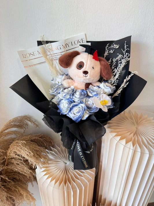 ICE BLUE DOGGY CONVO BOUQUET