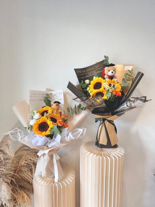 LARGE SUNFLOWER CONVO BOUQUET