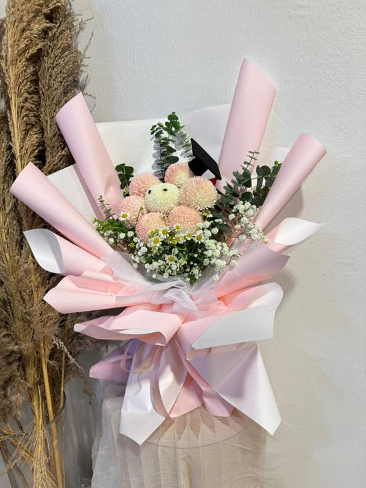 SMILE GRADUATION BOUQUET (PINK)