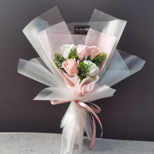 BABY PINKY FLOWER BOUQUET