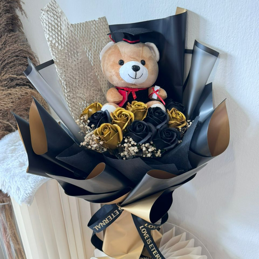 LARGE CONVO BEAR SERIES FLOWER BOUQUET