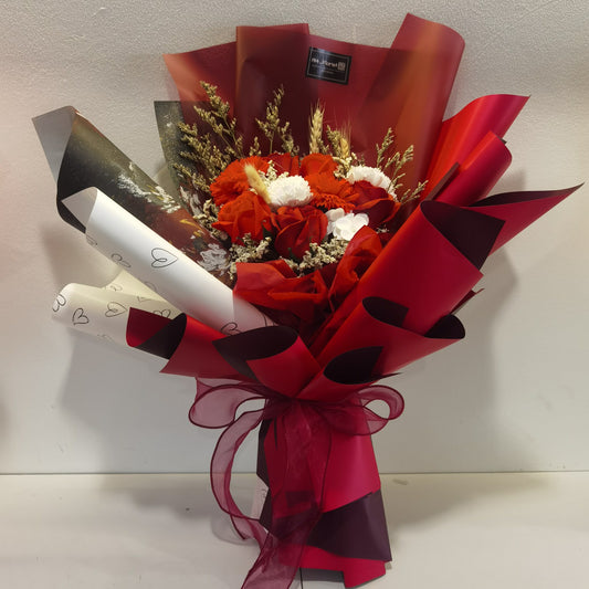 ISABELLA - FLOWER BOUQUET (RED)