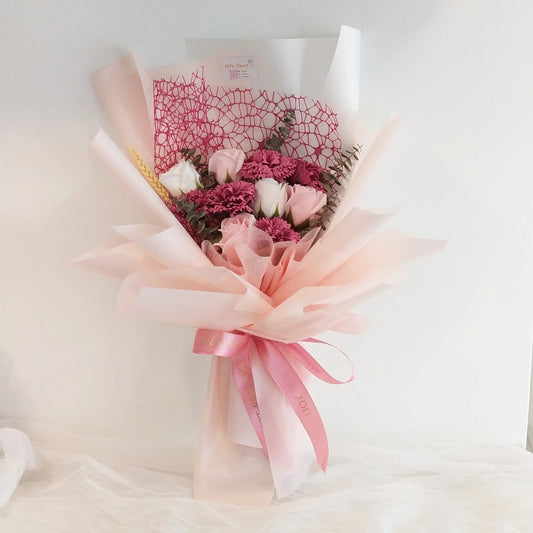 GRATEFUL FLOWER BOUQUET (PINK)